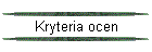 Kryteria ocen